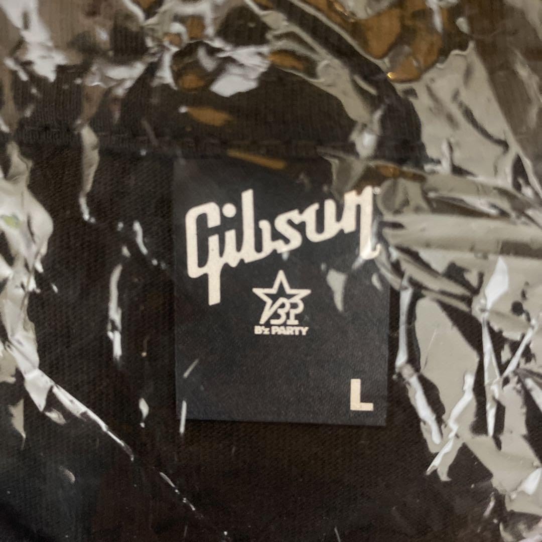 Amazon.co.jp: B'z×ギブソン ブラック×スター ブルー Tシャツ gibson
